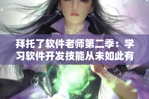 拜托了軟件老師第二季：學(xué)習(xí)軟件開發(fā)技能從未如此有趣！