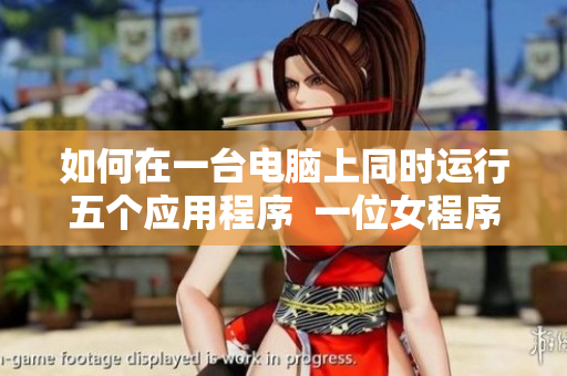 如何在一臺電腦上同時運(yùn)行五個應(yīng)用程序  一位女程序員的經(jīng)驗(yàn)分享