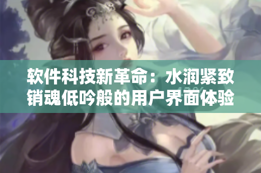 軟件科技新革命：水潤(rùn)緊致銷魂低吟般的用戶界面體驗(yàn)