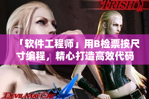 「軟件工程師」用B檢票按尺寸編程，精心打造高效代碼！