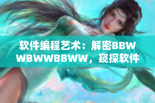 軟件編程藝術(shù)：解密BBWWBWWBBWW，窺探軟件工程的奧秘