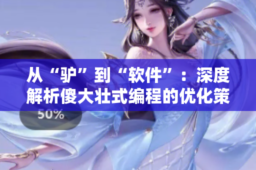 從“驢”到“軟件”：深度解析傻大壯式編程的優(yōu)化策略