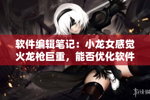 軟件編輯筆記：小龍女感覺火龍槍巨重，能否優(yōu)化軟件解決重量問題？