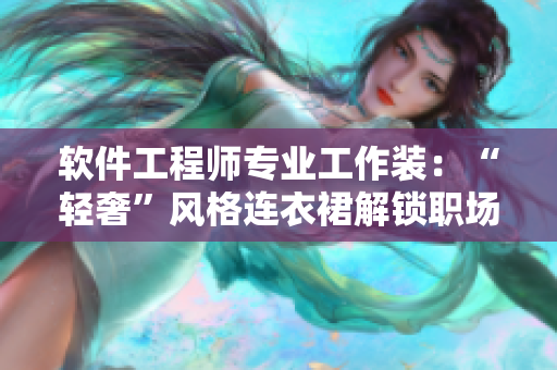 軟件工程師專業(yè)工作裝：“輕奢”風格連衣裙解鎖職場新姿態(tài)