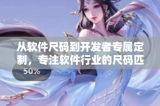 從軟件尺碼到開發(fā)者專屬定制，專注軟件行業(yè)的尺碼匹配服務(wù)