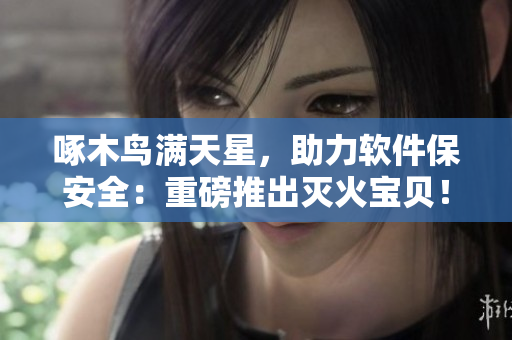 啄木鳥滿天星，助力軟件保安全：重磅推出滅火寶貝！