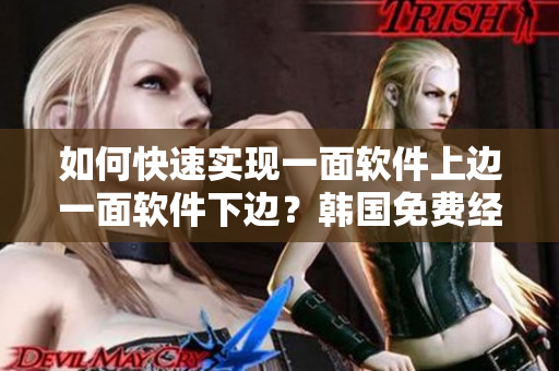 如何快速實(shí)現(xiàn)一面軟件上邊一面軟件下邊？韓國免費(fèi)經(jīng)驗(yàn)分享！