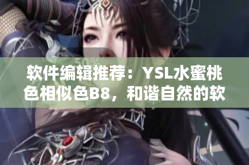 軟件編輯推薦：YSL水蜜桃色相似色B8，和諧自然的軟件配色方案！