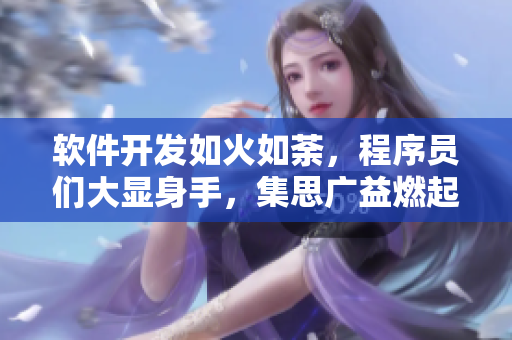 軟件開(kāi)發(fā)如火如荼，程序員們大顯身手，集思廣益燃起創(chuàng)意的火焰