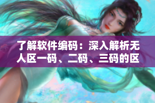 了解軟件編碼：深入解析無人區(qū)一碼、二碼、三碼的區(qū)別