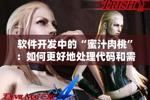 軟件開發(fā)中的“蜜汁肉桃”：如何更好地處理代碼和需求之間的關(guān)系？