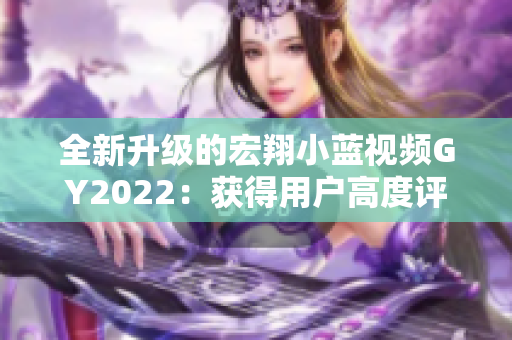 全新升級的宏翔小藍(lán)視頻GY2022：獲得用戶高度評價(jià)的軟件之一