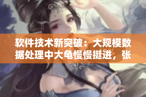 軟件技術(shù)新突破：大規(guī)模數(shù)據(jù)處理中大龜慢慢挺進(jìn)，張娟征受邀分享經(jīng)驗(yàn)