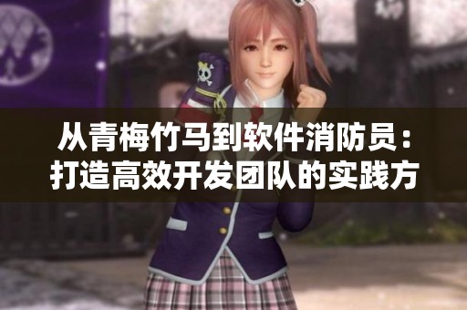 從青梅竹馬到軟件消防員：打造高效開發(fā)團(tuán)隊(duì)的實(shí)踐方式