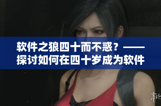 軟件之狼四十而不惑？——探討如何在四十歲成為軟件行業(yè)中的領(lǐng)袖