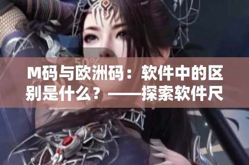 M碼與歐洲碼：軟件中的區(qū)別是什么？——探索軟件尺碼定義的差異