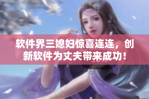 軟件界三媳婦驚喜連連，創(chuàng)新軟件為丈夫帶來成功！