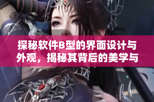 探秘軟件B型的界面設(shè)計與外觀，揭秘其背后的美學(xué)與功能奧秘
