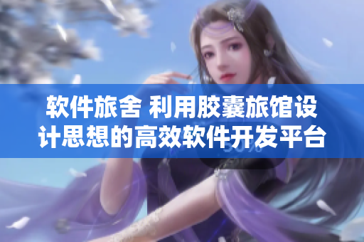 軟件旅舍 利用膠囊旅館設(shè)計思想的高效軟件開發(fā)平臺