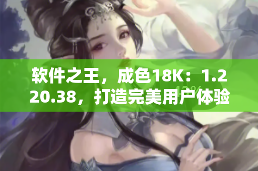 軟件之王，成色18K：1.220.38，打造完美用戶體驗