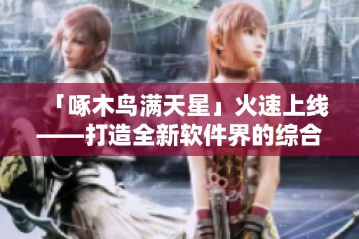 「啄木鳥滿天星」火速上線——打造全新軟件界的綜合解決方案