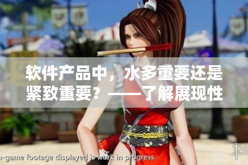 軟件產品中，水多重要還是緊致重要？——了解展現性能和代碼效率的平衡