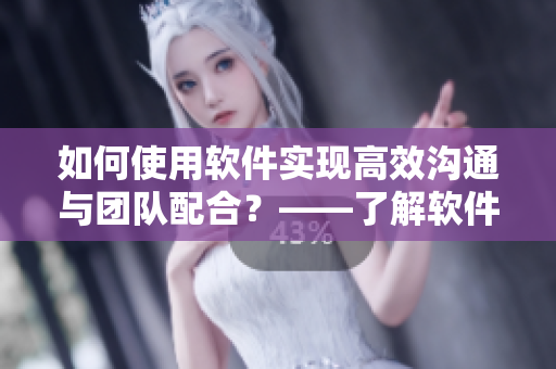 如何使用軟件實(shí)現(xiàn)高效溝通與團(tuán)隊(duì)配合？——了解軟件內(nèi)置交流工具