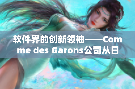 軟件界的創(chuàng)新領(lǐng)袖——Comme des Garons公司從日本進(jìn)軍全球市場(chǎng)