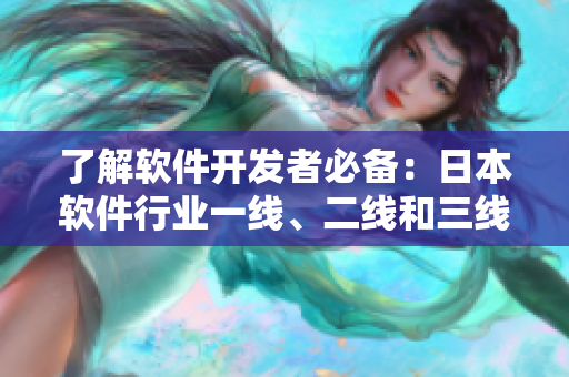 了解軟件開發(fā)者必備：日本軟件行業(yè)一線、二線和三線之間有何不同？