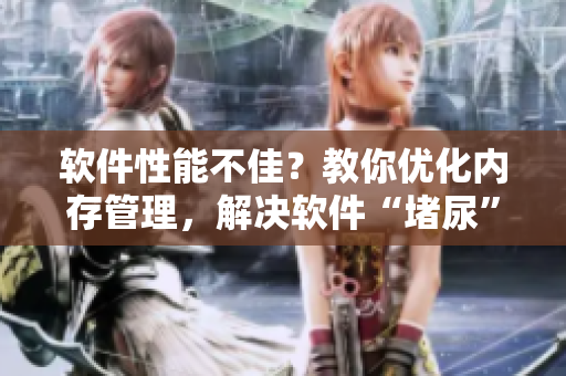 軟件性能不佳？教你優(yōu)化內(nèi)存管理，解決軟件“堵尿”困擾！