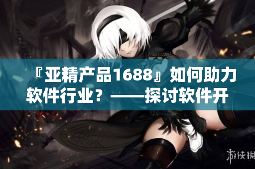 『亞精產(chǎn)品1688』如何助力軟件行業(yè)？——探討軟件開發(fā)領(lǐng)域的新選擇