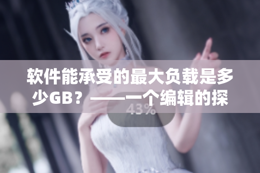 軟件能承受的最大負載是多少GB？——一個編輯的探究