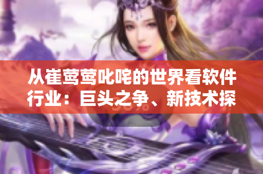 從崔鶯鶯叱咤的世界看軟件行業(yè)：巨頭之爭、新技術探索與創(chuàng)新落地