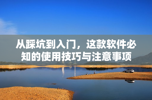 從踩坑到入門，這款軟件必知的使用技巧與注意事項(xiàng)