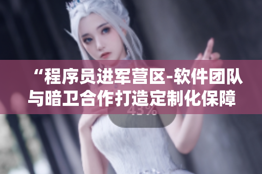 “程序員進(jìn)軍營(yíng)區(qū)-軟件團(tuán)隊(duì)與暗衛(wèi)合作打造定制化保障系統(tǒng)”