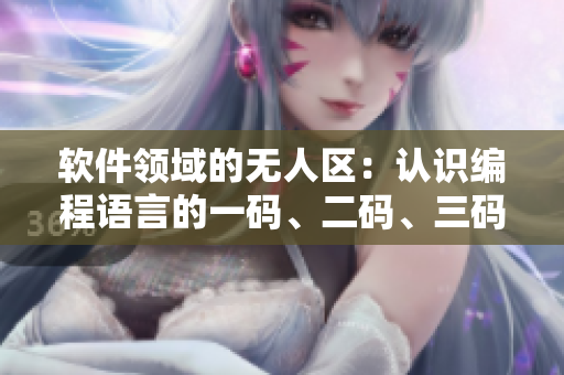 軟件領(lǐng)域的無(wú)人區(qū)：認(rèn)識(shí)編程語(yǔ)言的一碼、二碼、三碼區(qū)別