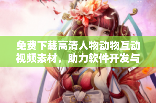 免費(fèi)下載高清人物動(dòng)物互動(dòng)視頻素材，助力軟件開(kāi)發(fā)與營(yíng)銷(xiāo)！