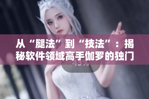 從“腿法”到“技法”：揭秘軟件領(lǐng)域高手伽羅的獨門秘籍