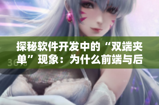 探秘軟件開發(fā)中的“雙端夾單”現(xiàn)象：為什么前端與后端總是難以協(xié)同？