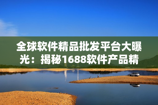 全球軟件精品批發(fā)平臺(tái)大曝光：揭秘1688軟件產(chǎn)品精選