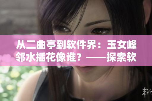 從二曲亭到軟件界：玉女峰鄰水插花像誰？——探索軟件界中的美學(xué)設(shè)計(jì)元素