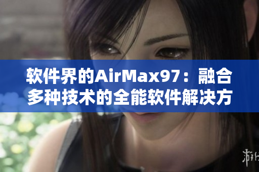 軟件界的AirMax97：融合多種技術(shù)的全能軟件解決方案