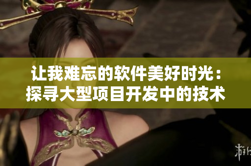 讓我難忘的軟件美好時(shí)光：探尋大型項(xiàng)目開發(fā)中的技術(shù)與團(tuán)隊(duì)合作