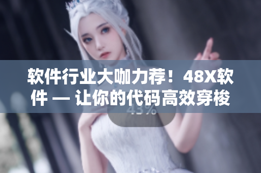 軟件行業(yè)大咖力薦！48X軟件 — 讓你的代碼高效穿梭時(shí)空