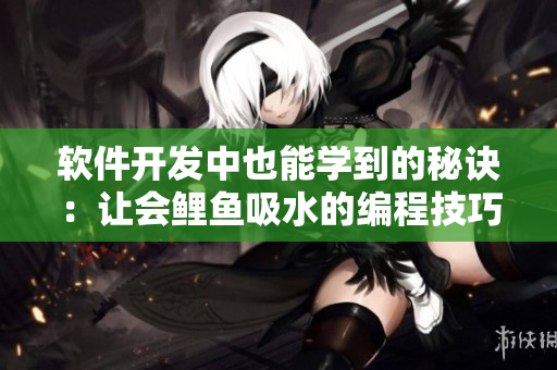軟件開發(fā)中也能學(xué)到的秘訣：讓會(huì)鯉魚吸水的編程技巧捕捉男人的心