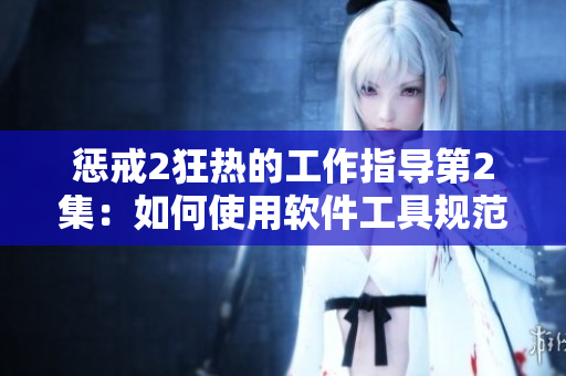 懲戒2狂熱的工作指導(dǎo)第2集：如何使用軟件工具規(guī)范工作流程