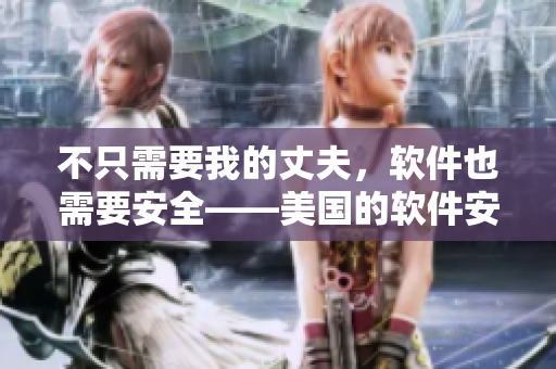 不只需要我的丈夫，軟件也需要安全——美國的軟件安全問題