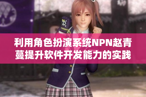 利用角色扮演系統(tǒng)NPN趙青蔓提升軟件開發(fā)能力的實(shí)踐經(jīng)驗(yàn)分享