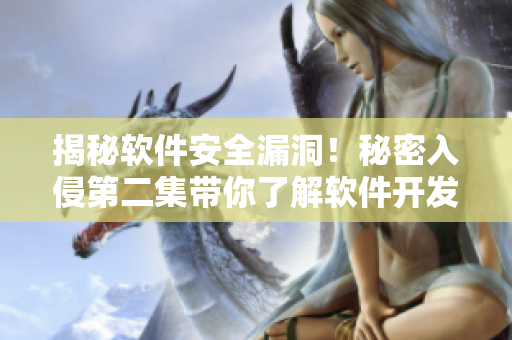 揭秘軟件安全漏洞！秘密入侵第二集帶你了解軟件開(kāi)發(fā)中的防御措施