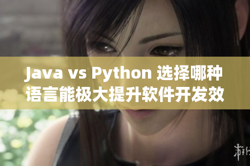 Java vs Python 選擇哪種語言能極大提升軟件開發(fā)效率